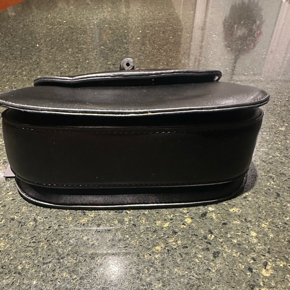 BC Black Handbag with Bamboo Handle - Picture 6 of 9